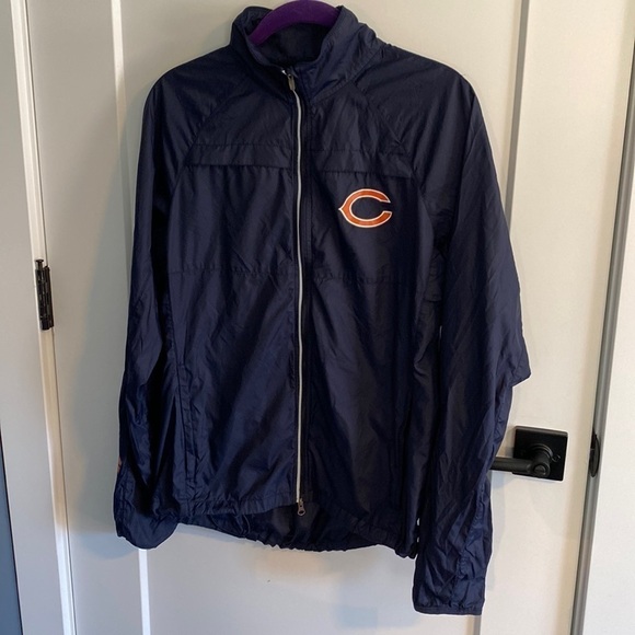 Chicago Bears NIKE Light Jacket Windbreaker - Picture 1 of 11